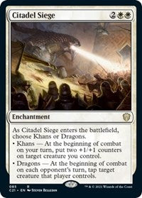 Citadel Siege (85) [Commander 2021]