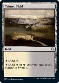 Tainted Field (320) [Commander 2021]