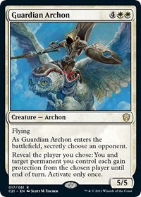 Guardian Archon (17) [Commander 2021]