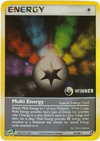 Multi Energy (Special) - 93/100 [Winner] (093/100) [League & Championship Cards]