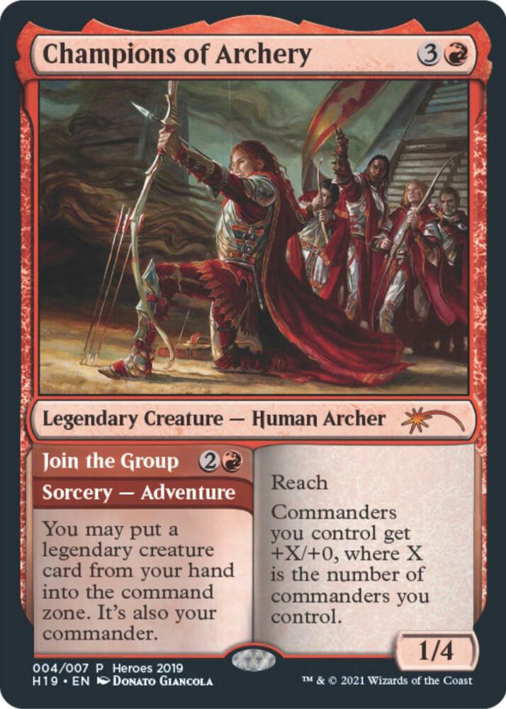 Champions of Archery (4) [Unique and Miscellaneous Promos]