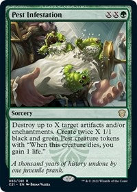 Pest Infestation (65) [Commander 2021]
