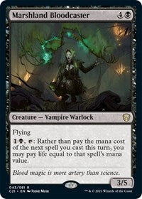 Marshland Bloodcaster (43) [Commander 2021]