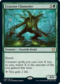 Ezzaroot Channeler (60) [Commander 2021]
