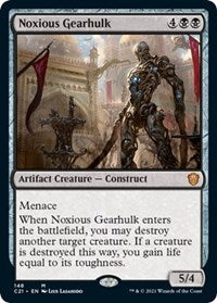 Noxious Gearhulk (148) [Commander 2021]