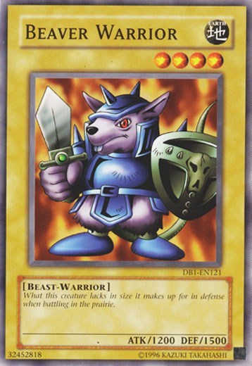 Beaver Warrior (DB1-EN121) [Dark Beginning 1]