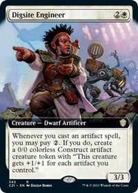 Digsite Engineer (Extended Art) (342) [Commander 2021]