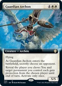 Guardian Archon (Extended Art) (344) [Commander 2021]