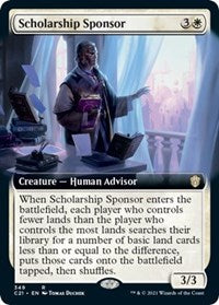 Scholarship Sponsor (Extended Art) (349) [Commander 2021]