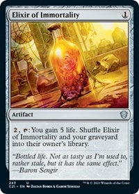 Elixir of Immortality (243) [Commander 2021]