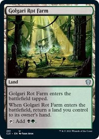 Golgari Rot Farm (291) [Commander 2021]