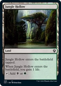 Jungle Hollow (295) [Commander 2021]