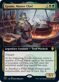 Gyome, Master Chef (Extended Art) (332) [Commander 2021]