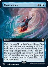 Muse Vortex (Extended Art) (355) [Commander 2021]