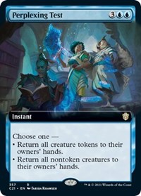 Perplexing Test (Extended Art) (357) [Commander 2021]