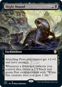 Blight Mound (Extended Art) (363) [Commander 2021]