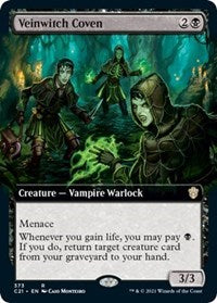 Veinwitch Coven (Extended Art) (373) [Commander 2021]