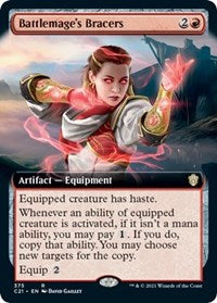 Battlemage's Bracers (Extended Art) (375) [Commander 2021]
