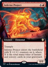 Inferno Project (Extended Art) (379) [Commander 2021]