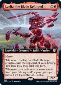 Laelia, the Blade Reforged (Extended Art) (380) [Commander 2021]