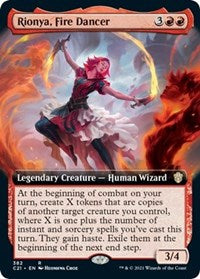 Rionya, Fire Dancer (Extended Art) (382) [Commander 2021]