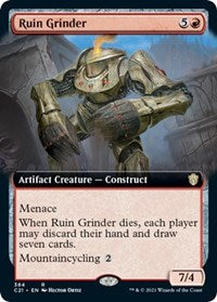 Ruin Grinder (Extended Art) (384) [Commander 2021]