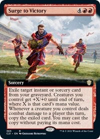 Surge to Victory (Extended Art) (385) [Commander 2021]