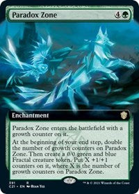 Paradox Zone (Extended Art) (391) [Commander 2021]