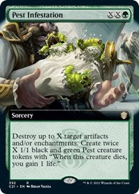 Pest Infestation (Extended Art) (392) [Commander 2021]