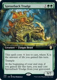 Sproutback Trudge (Extended Art) (395) [Commander 2021]