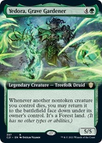 Yedora, Grave Gardener (Extended Art) (397) [Commander 2021]