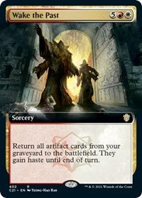 Wake the Past (Extended Art) (402) [Commander 2021]