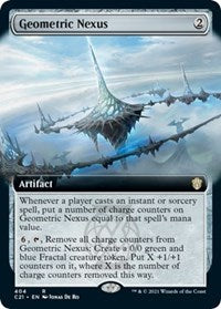 Geometric Nexus (Extended Art) (404) [Commander 2021]