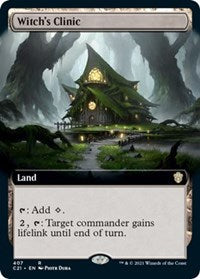 Witch's Clinic (Extended Art) (407) [Commander 2021]