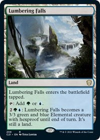 Lumbering Falls (299) [Commander 2021]