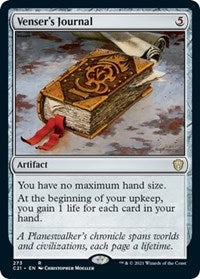 Venser's Journal (273) [Commander 2021]