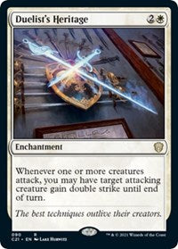 Duelist's Heritage (90) [Commander 2021]