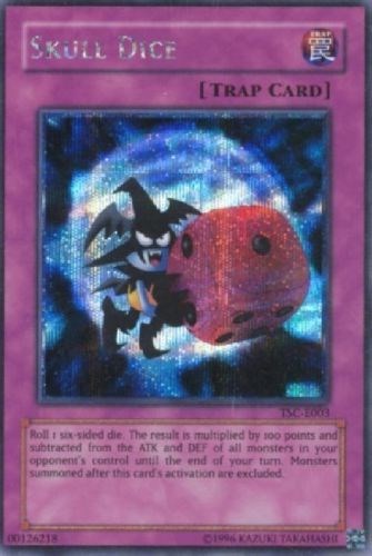 Skull Dice (TSC-E003) [Yu-Gi-Oh! Video Game Promotional Cards]