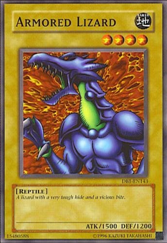 Armored Lizard (DB1-EN143) [Dark Beginning 1]