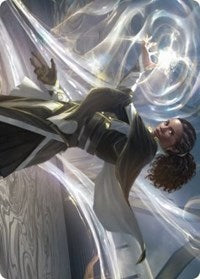 Clever Lumimancer Art Card (2) [Art Series: Strixhaven]