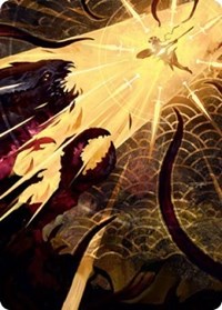 Defiant Strike Art Card (62) [Art Series: Strixhaven]