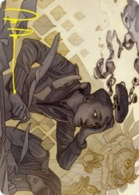 Go Blank Art Card (Gold-Stamped Signature) (8) [Art Series: Strixhaven]
