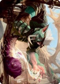 Novice Dissector Art Card (9) [Art Series: Strixhaven]