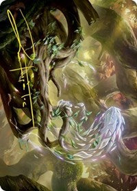 Emergent Sequence Art Card (Gold-Stamped Signature) (17) [Art Series: Strixhaven]