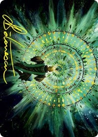 Verdant Mastery Art Card (Gold-Stamped Signature) (19) [Art Series: Strixhaven]