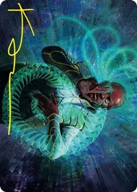 Biomathematician Art Card (Gold-Stamped Signature) (21) [Art Series: Strixhaven]