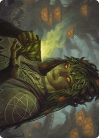 Dina, Soul Steeper Art Card (23) [Art Series: Strixhaven]