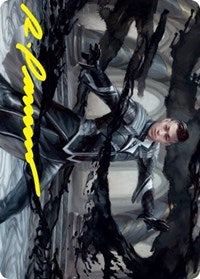 Killian, Ink Duelist Art Card (Gold-Stamped Signature) (30) [Art Series: Strixhaven]