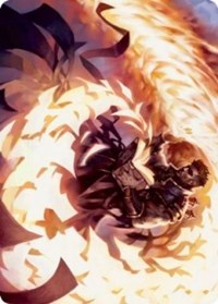 Revel in Silence Art Card (36) [Art Series: Strixhaven]