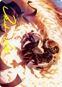 Revel in Silence Art Card (Gold-Stamped Signature) (36) [Art Series: Strixhaven]